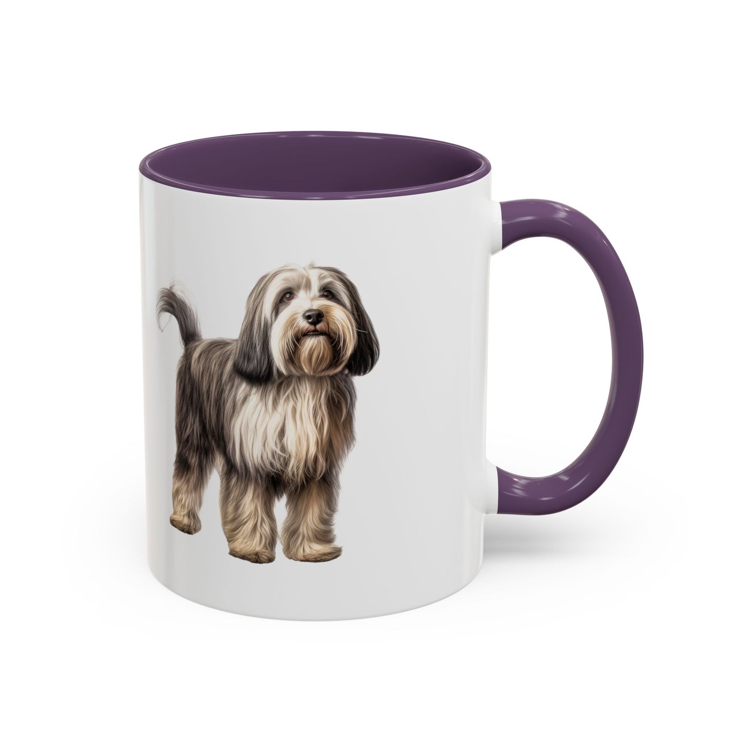 Tibetan Terrier Dog Accent Coffee Mug – Cute Small Dog Gift (11/15oz)