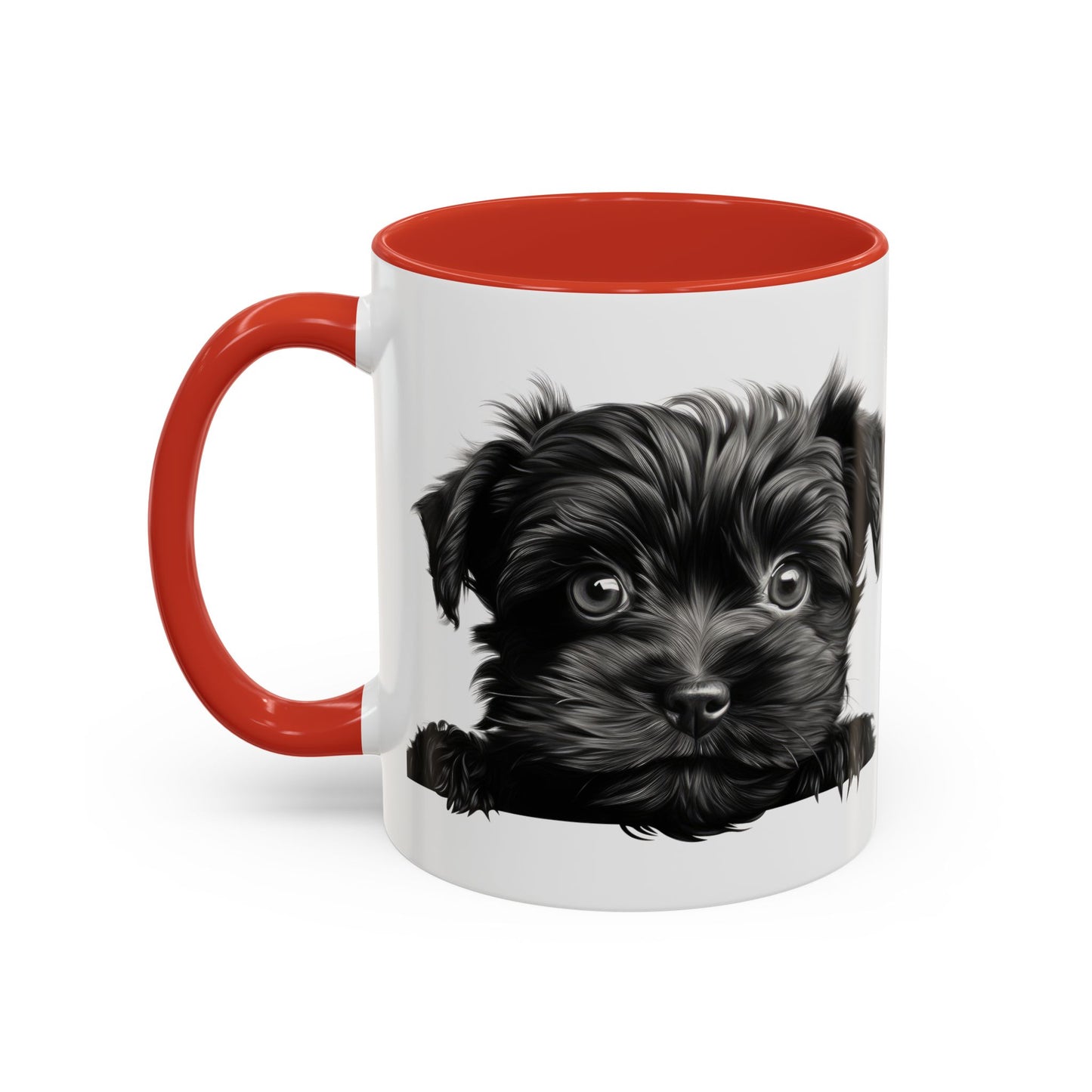 Affrenpinscher Accent Coffee Mug – Cute Dog Face 11/15oz