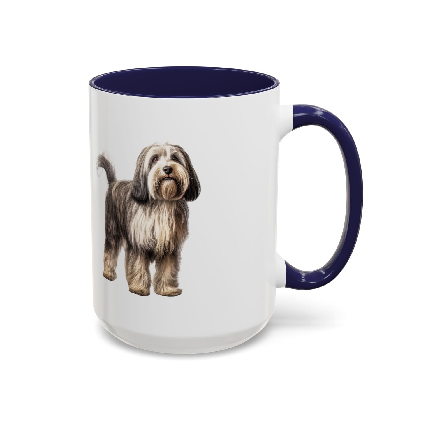 Tibetan Terrier Dog Accent Coffee Mug – Cute Small Dog Gift (11/15oz)