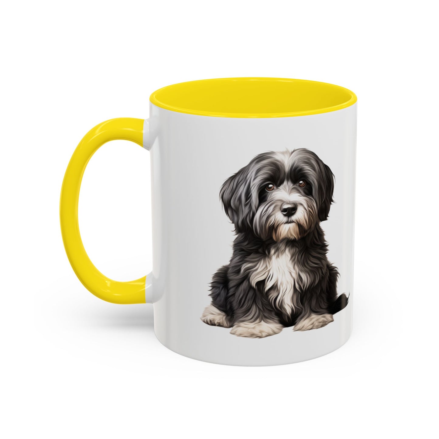 Tibetan Terrier Dog Accent Coffee Mug – Cute Small Dog Gift (11/15oz)