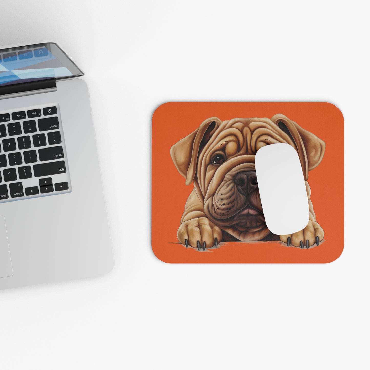Shar Pei Mouse Pad -Orange