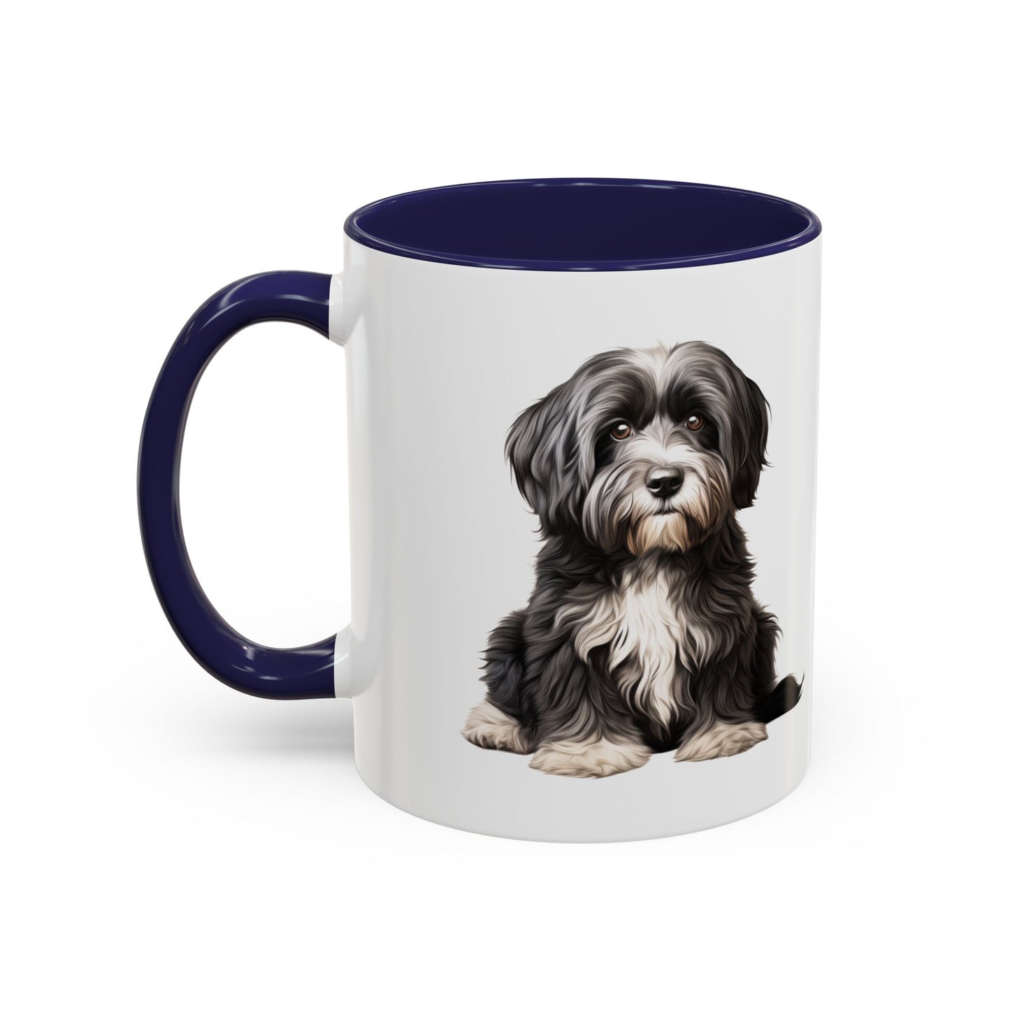 Tibetan Terrier Dog Accent Coffee Mug – Cute Small Dog Gift (11/15oz)