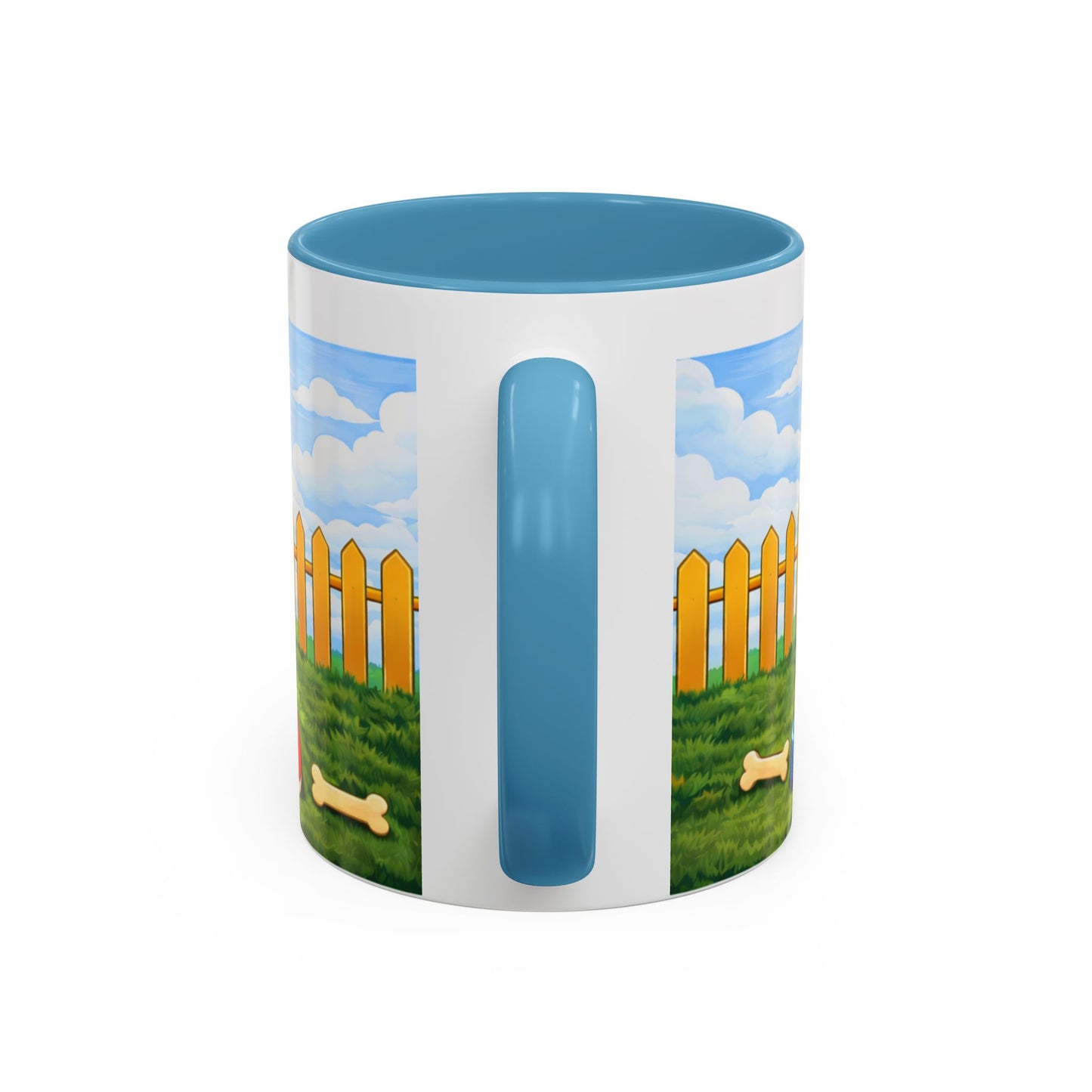 Boxer — Red Doghouse Accent Mug (11/15oz)