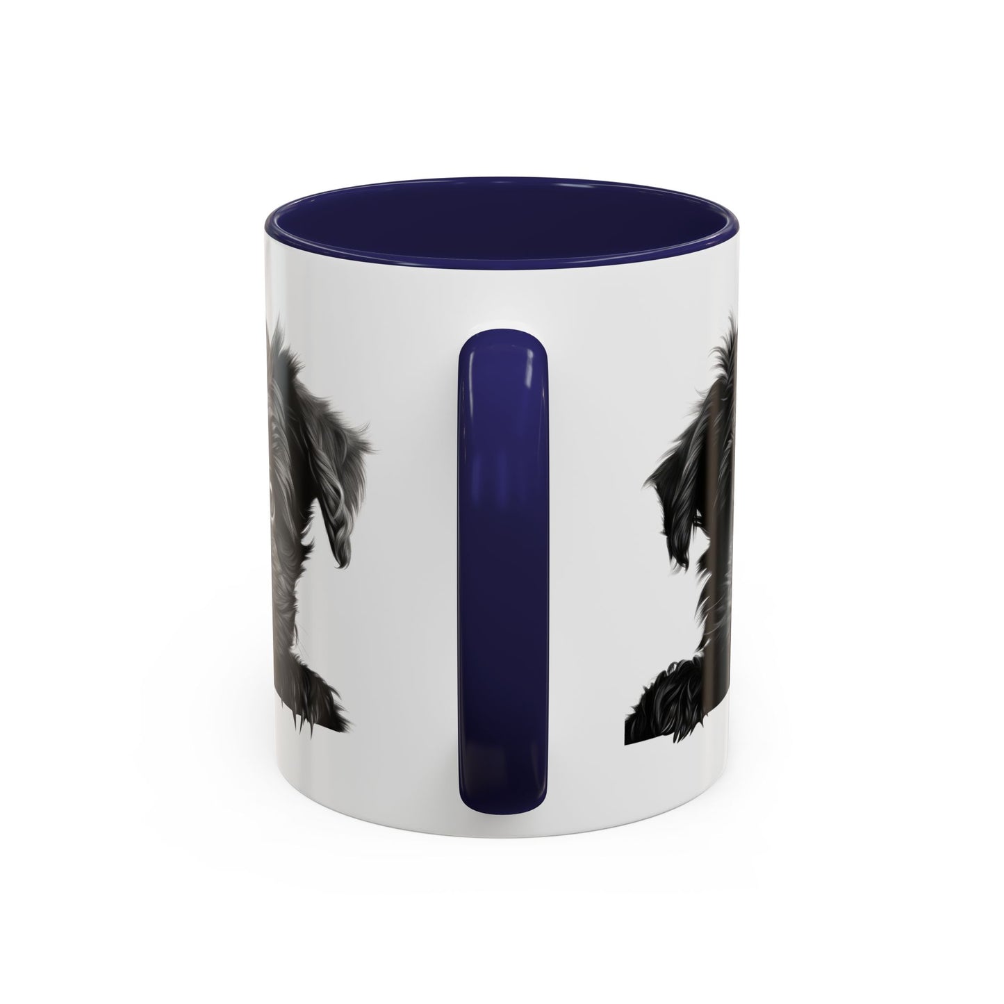 Affrenpinscher Accent Coffee Mug – Cute Dog Face 11/15oz