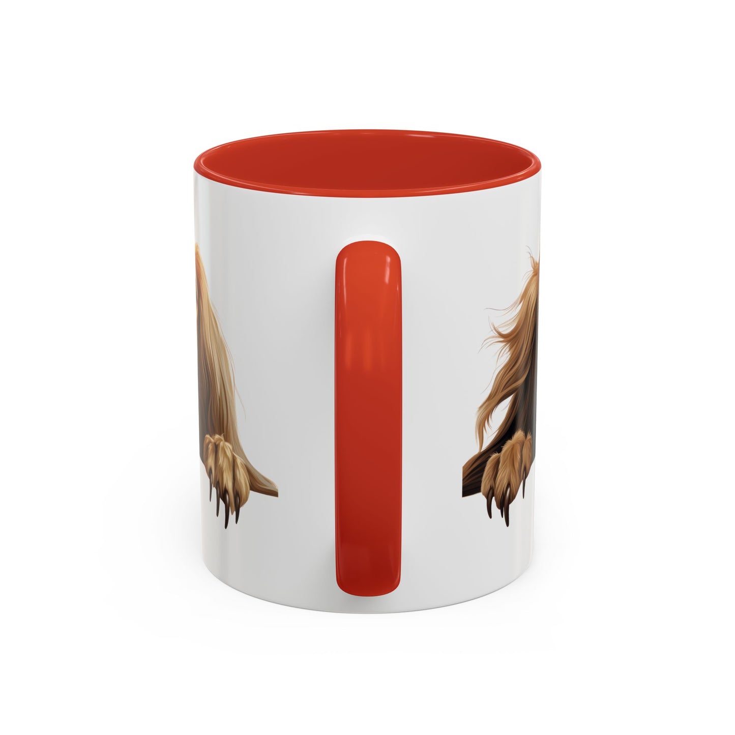 Afghan Hound Coffee Mug — Cute Dog Accent Mug (11/15oz)