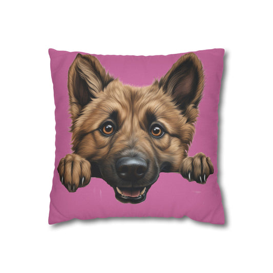 Belgian Shepherd Laekenois Pillowcase – Cute Dog Decorative Throw Pillow Cover