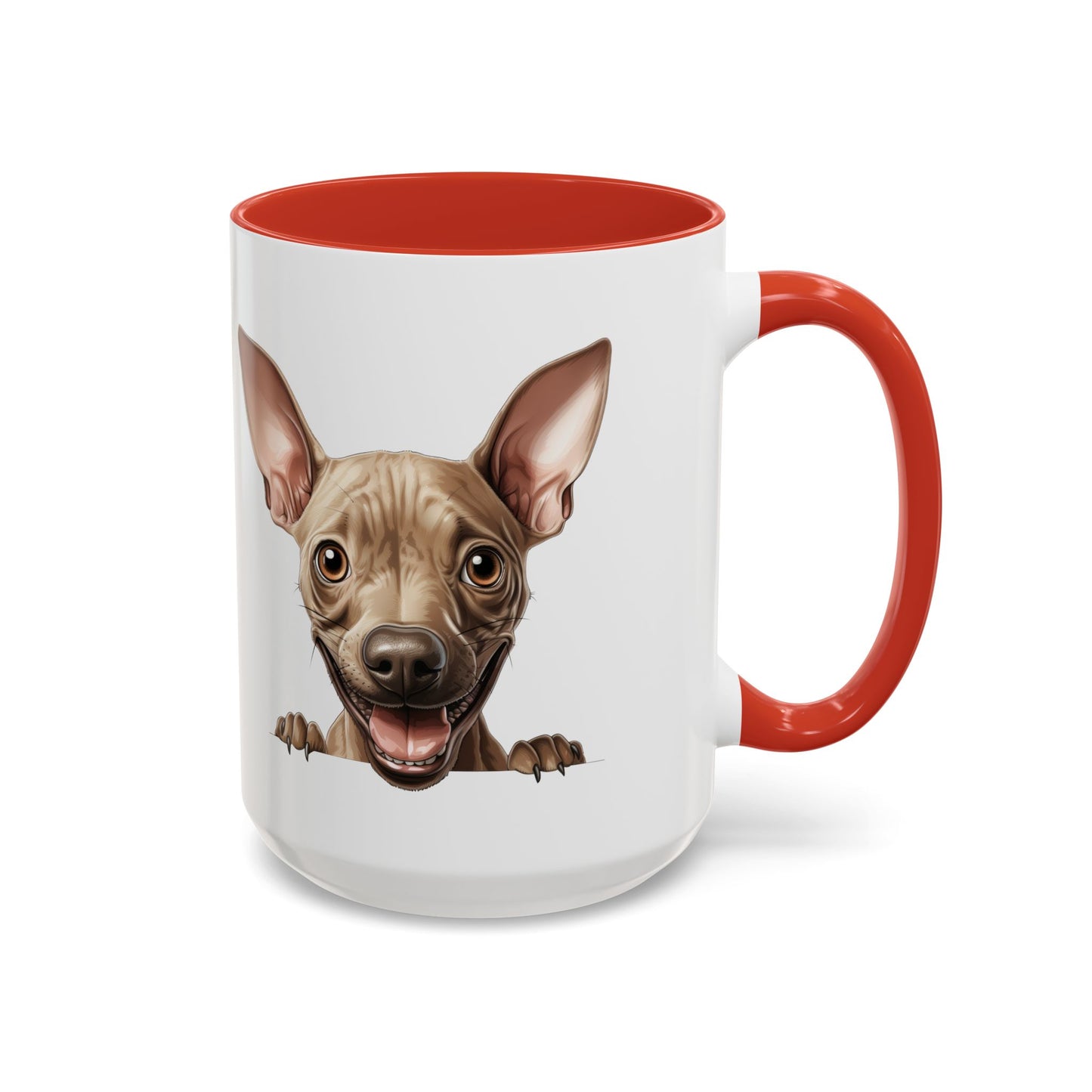 American Hairless Terrier Dog Accent Coffee Mug — Pet Gift