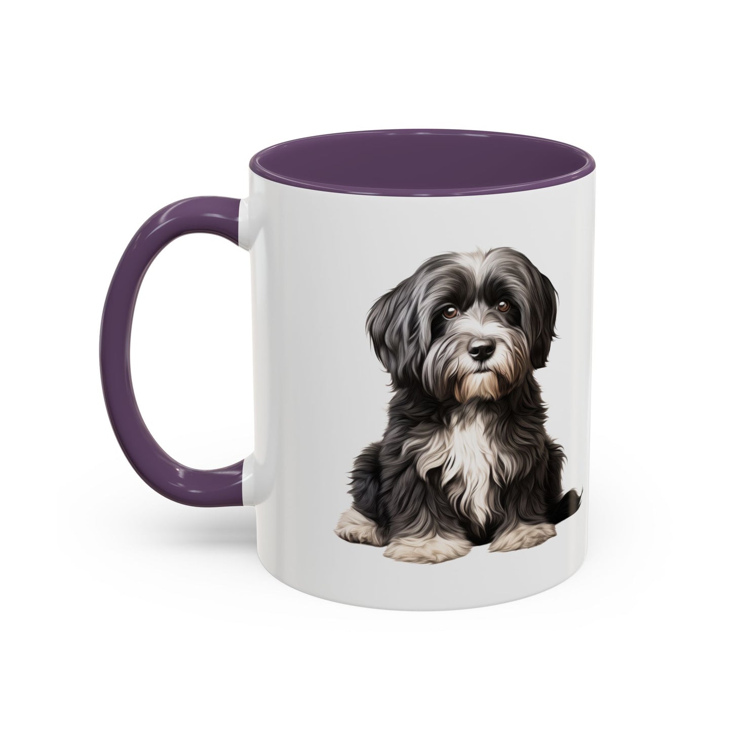 Tibetan Terrier Dog Accent Coffee Mug – Cute Small Dog Gift (11/15oz)