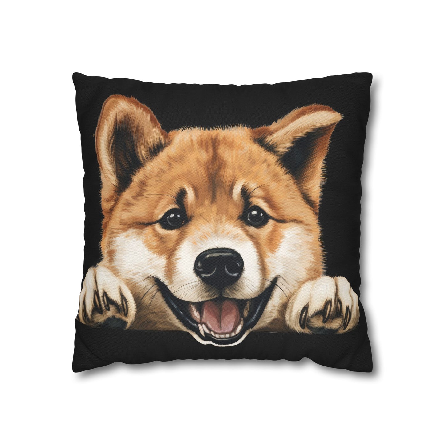 Akita Decorative Pillow Cover — Cute Dog Throw Pillowcase