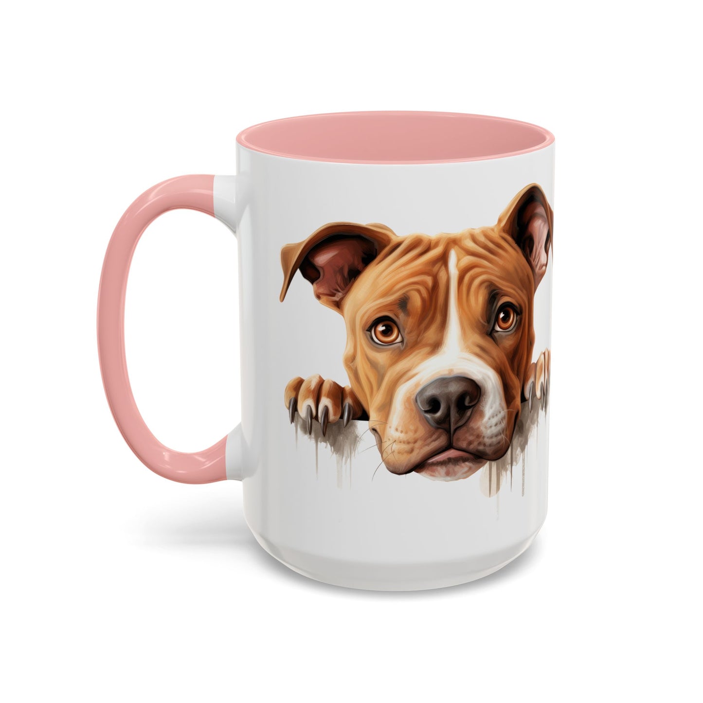 American Pit Bull Terrier -Accent Coffee Mug —  (11/15oz)