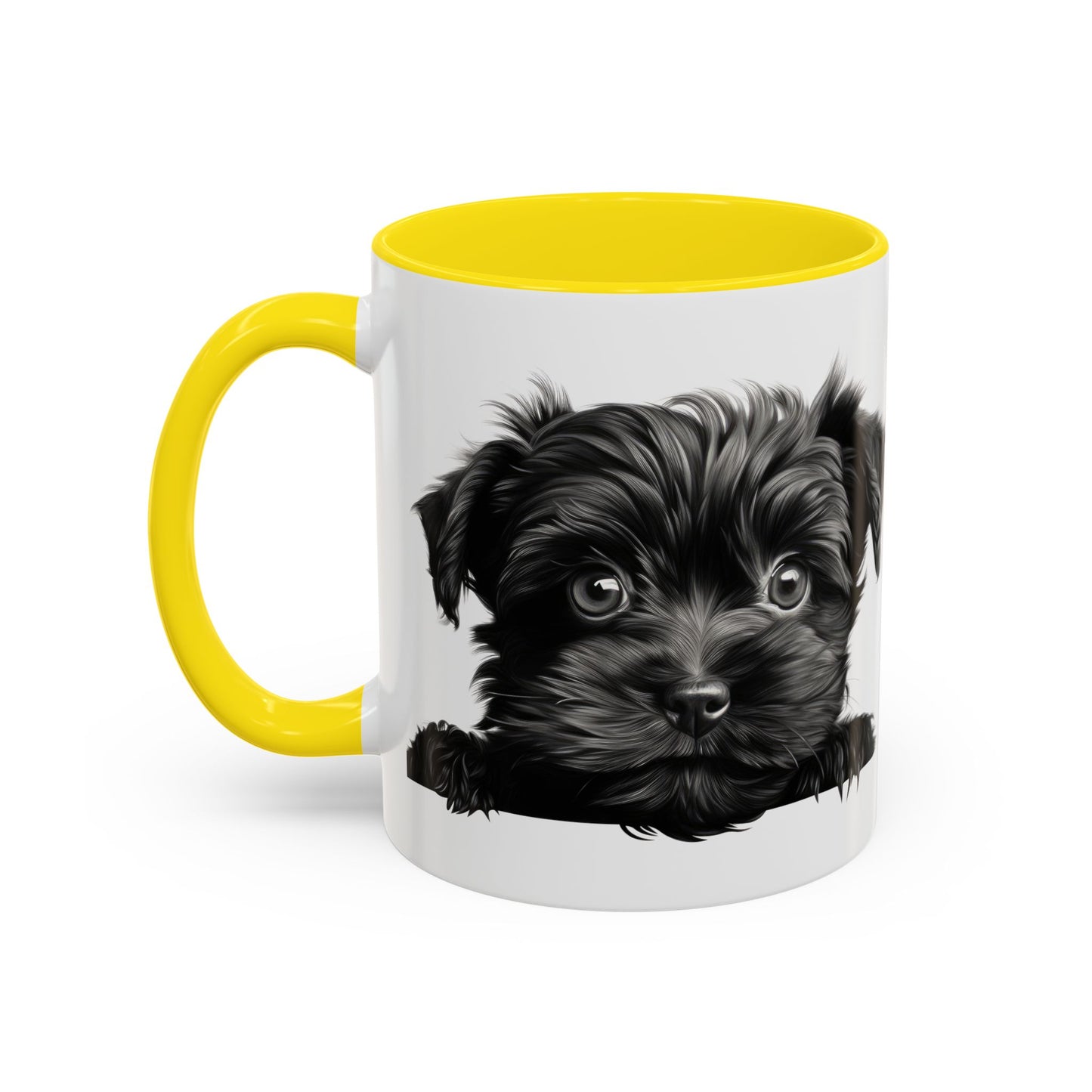 Affrenpinscher Accent Coffee Mug – Cute Dog Face 11/15oz