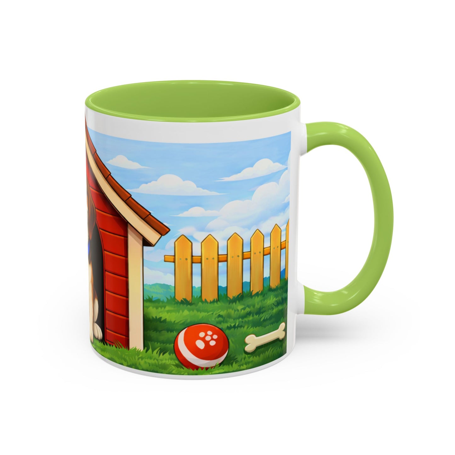 American Foxhound Coffee Mug — Red Doghouse (11/15 oz)