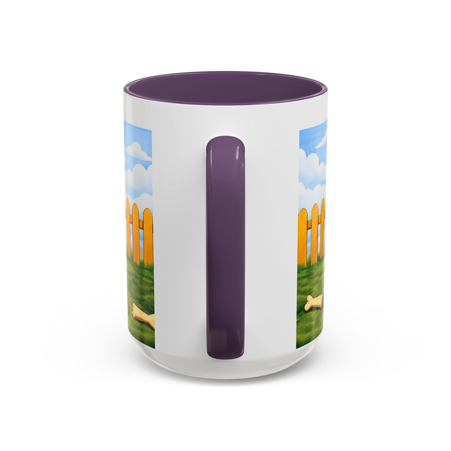 Bloodhound — Red Doghouse Design Accent Mug (11/15oz)