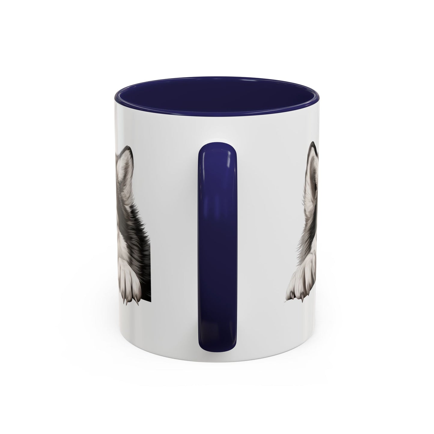 Alaskan Malamute Coffee Mug — Cute Siberian Husky Accent Mug (11/15 oz)
