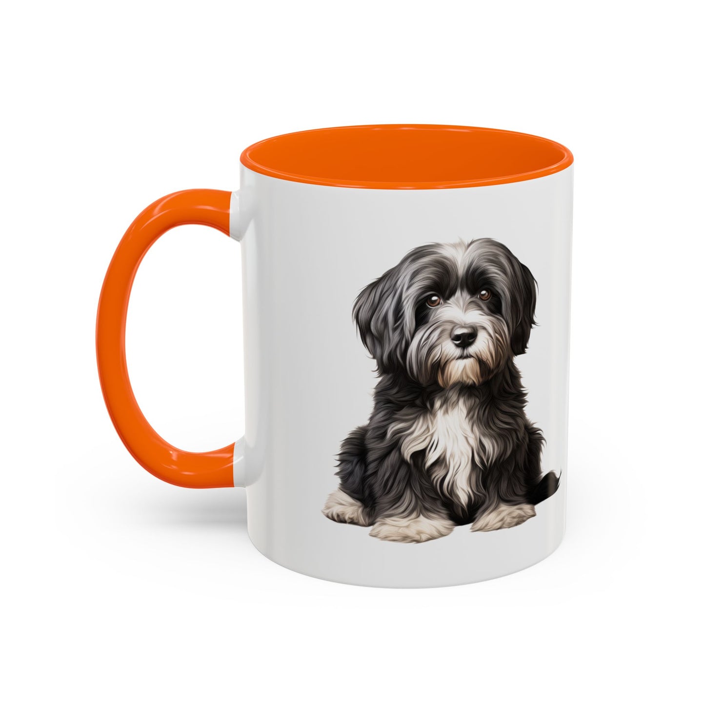 Tibetan Terrier Dog Accent Coffee Mug – Cute Small Dog Gift (11/15oz)