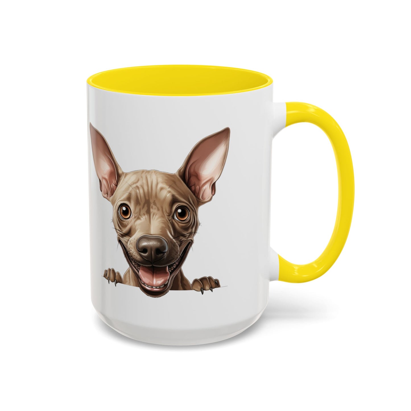 American Hairless Terrier Dog Accent Coffee Mug — Pet Gift