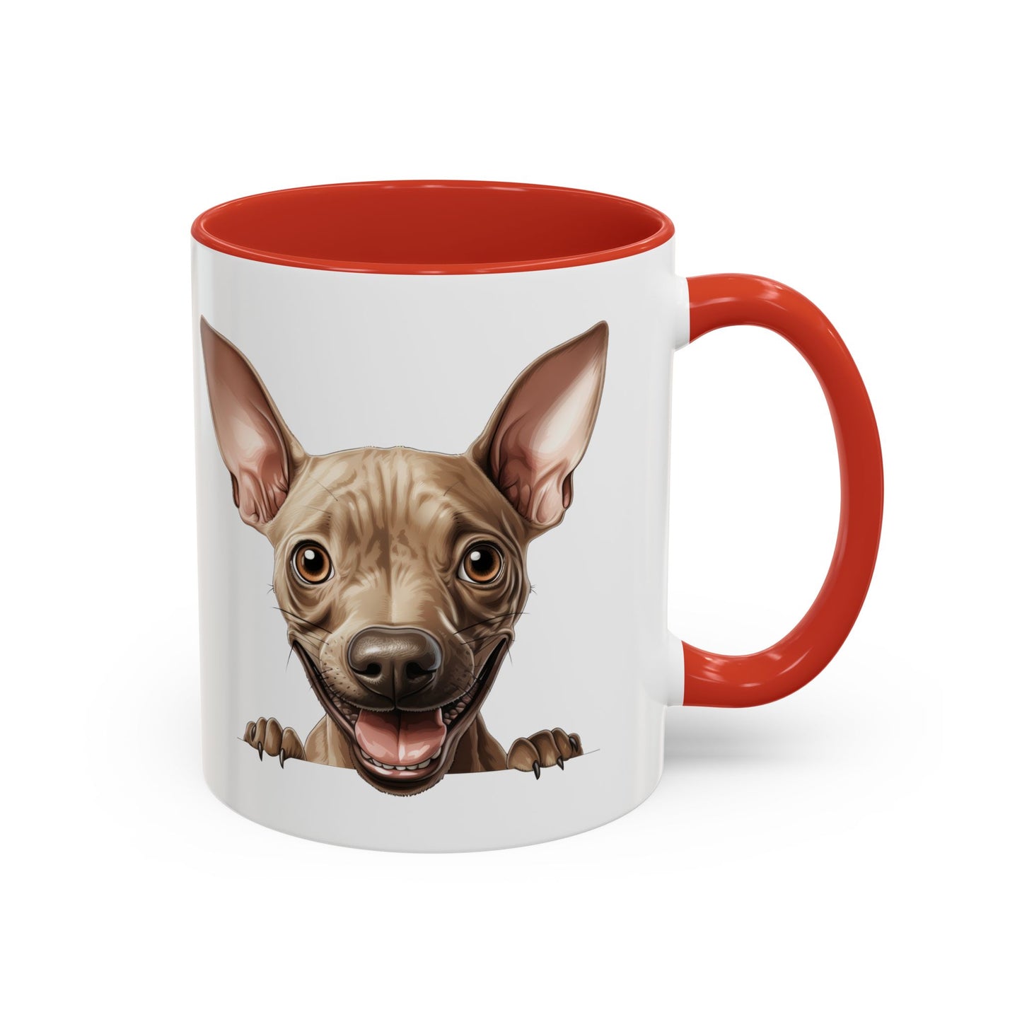 American Hairless Terrier Dog Accent Coffee Mug — Pet Gift