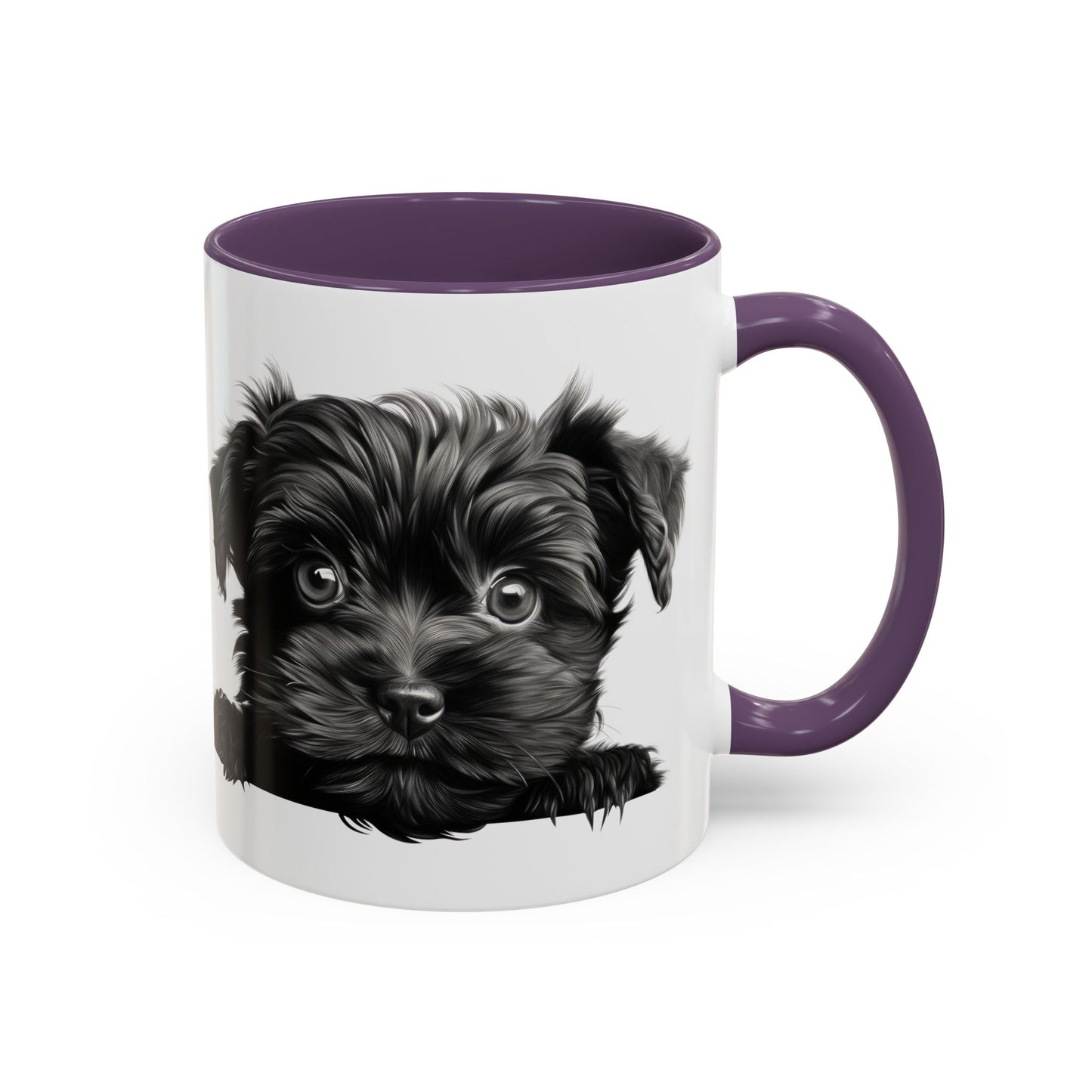 Affrenpinscher Accent Coffee Mug – Cute Dog Face 11/15oz