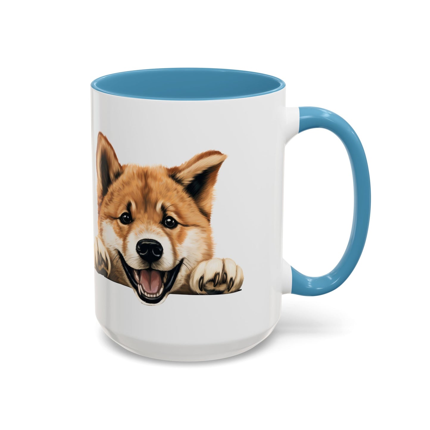 Akita Accent Coffee Mug — Cute Dog Lover Gift (11/15oz)