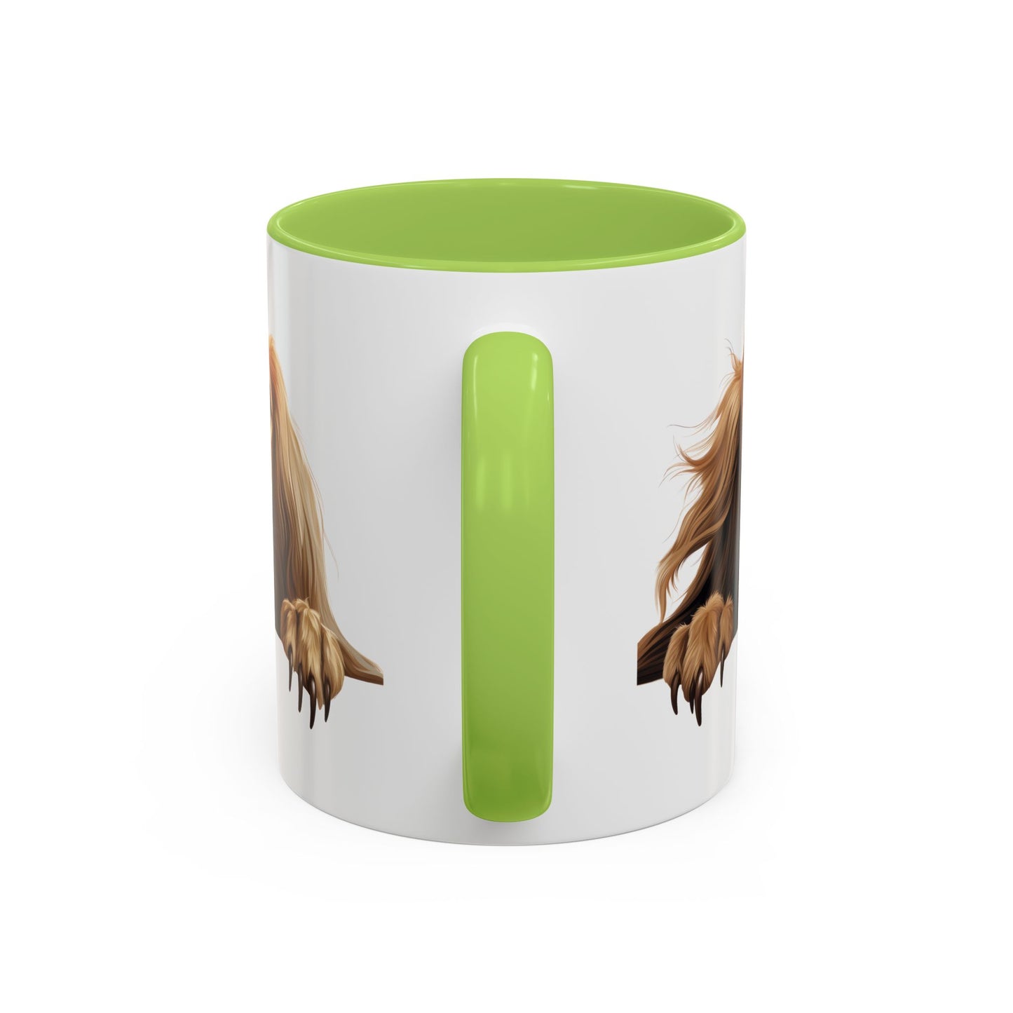 Afghan Hound Coffee Mug — Cute Dog Accent Mug (11/15oz)