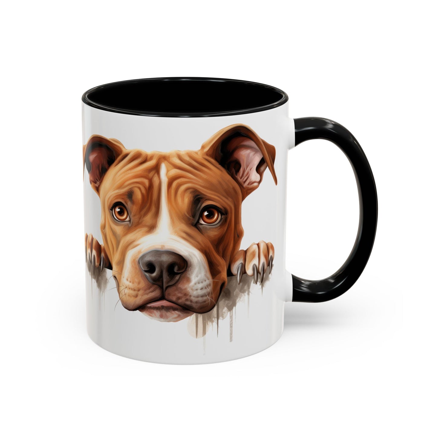 American Pit Bull Terrier -Accent Coffee Mug —  (11/15oz)