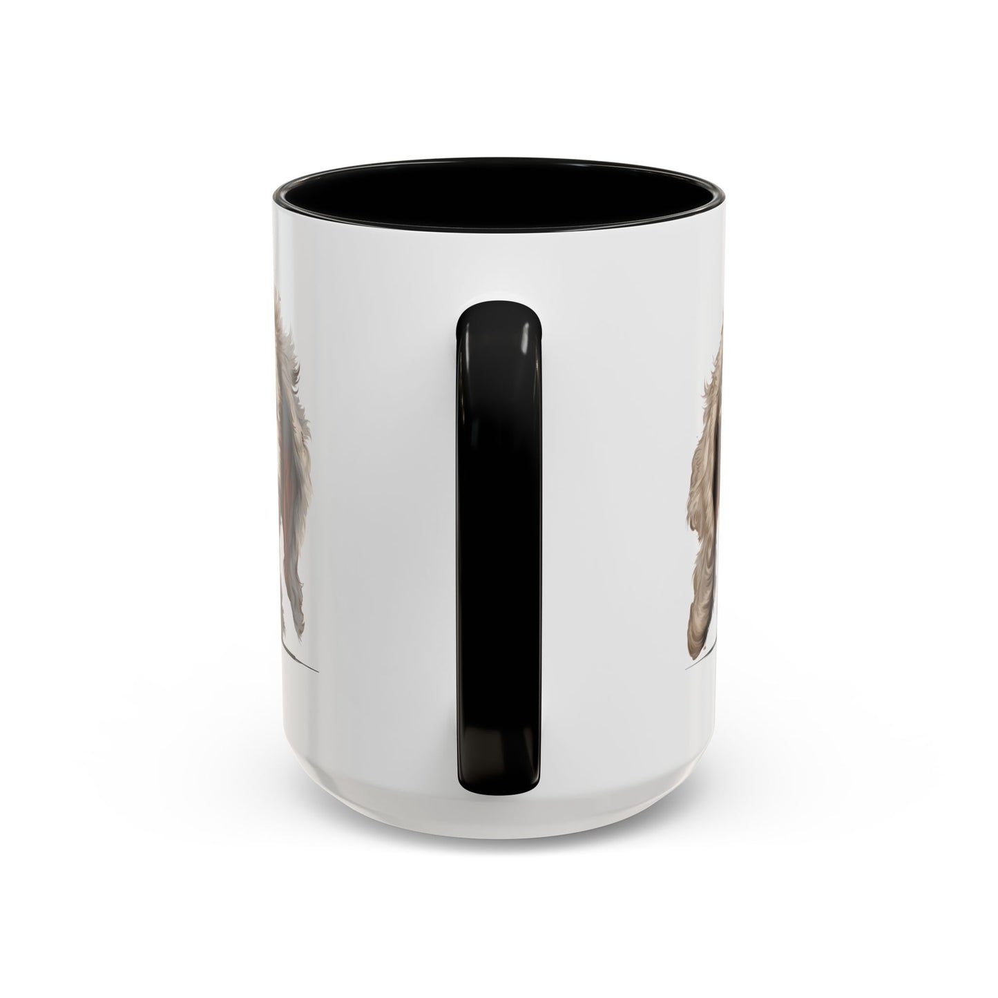 Bedlington Terrier Coffee Mug — Happy Dog Accent 11/15oz