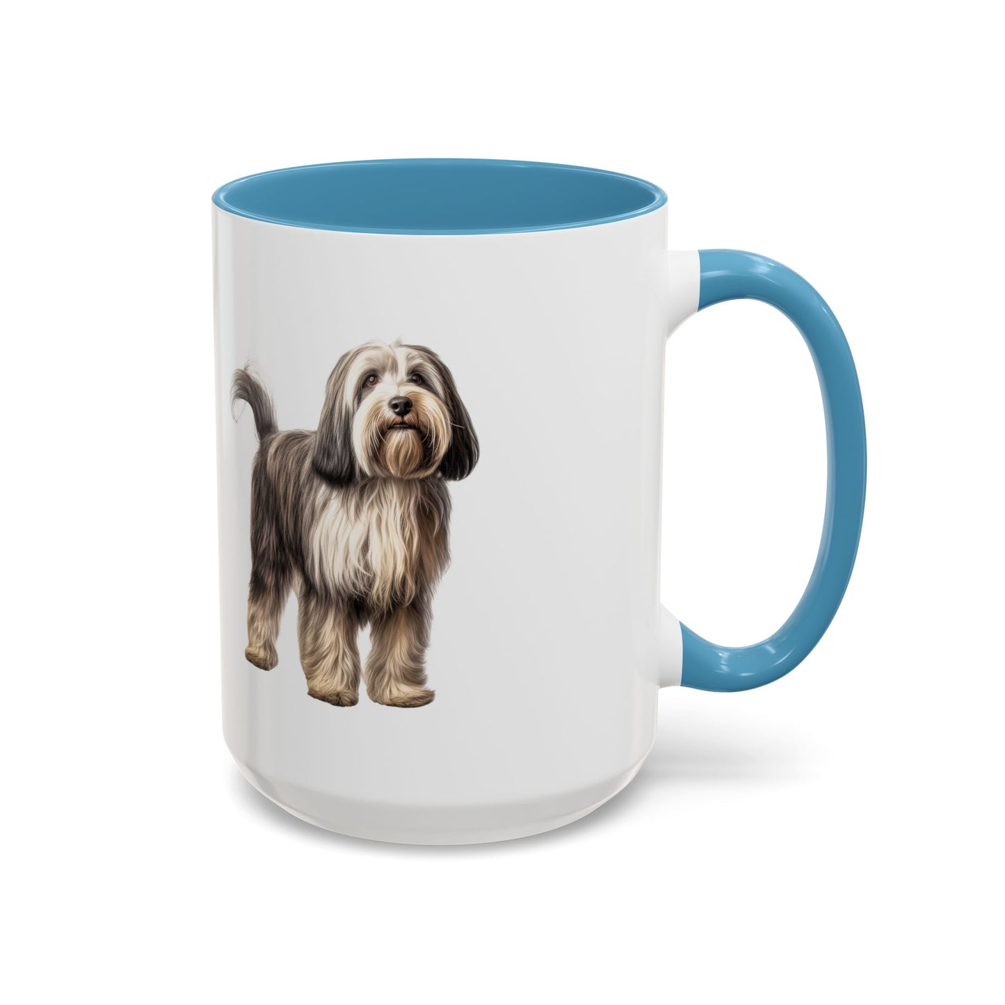 Tibetan Terrier Dog Accent Coffee Mug – Cute Small Dog Gift (11/15oz)