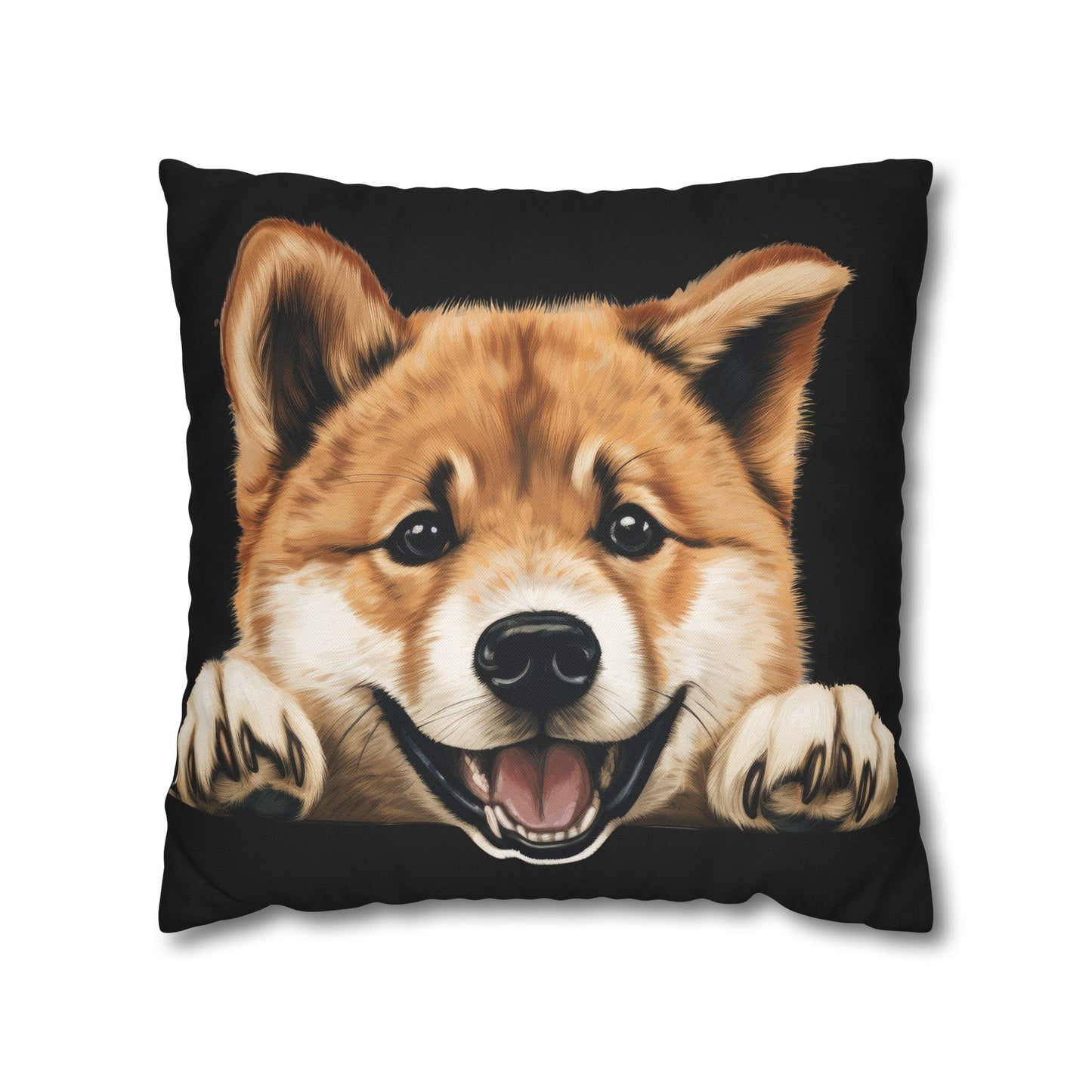 Akita Decorative Pillow Cover — Cute Dog Throw Pillowcase