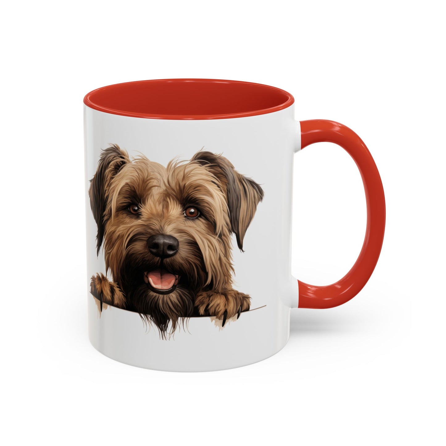 Briard Accent Coffee Mug — Cute Dog Lover Gift (11/15oz)