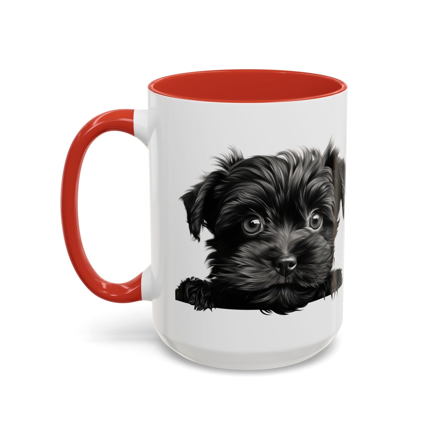 Affrenpinscher Accent Coffee Mug – Cute Dog Face 11/15oz