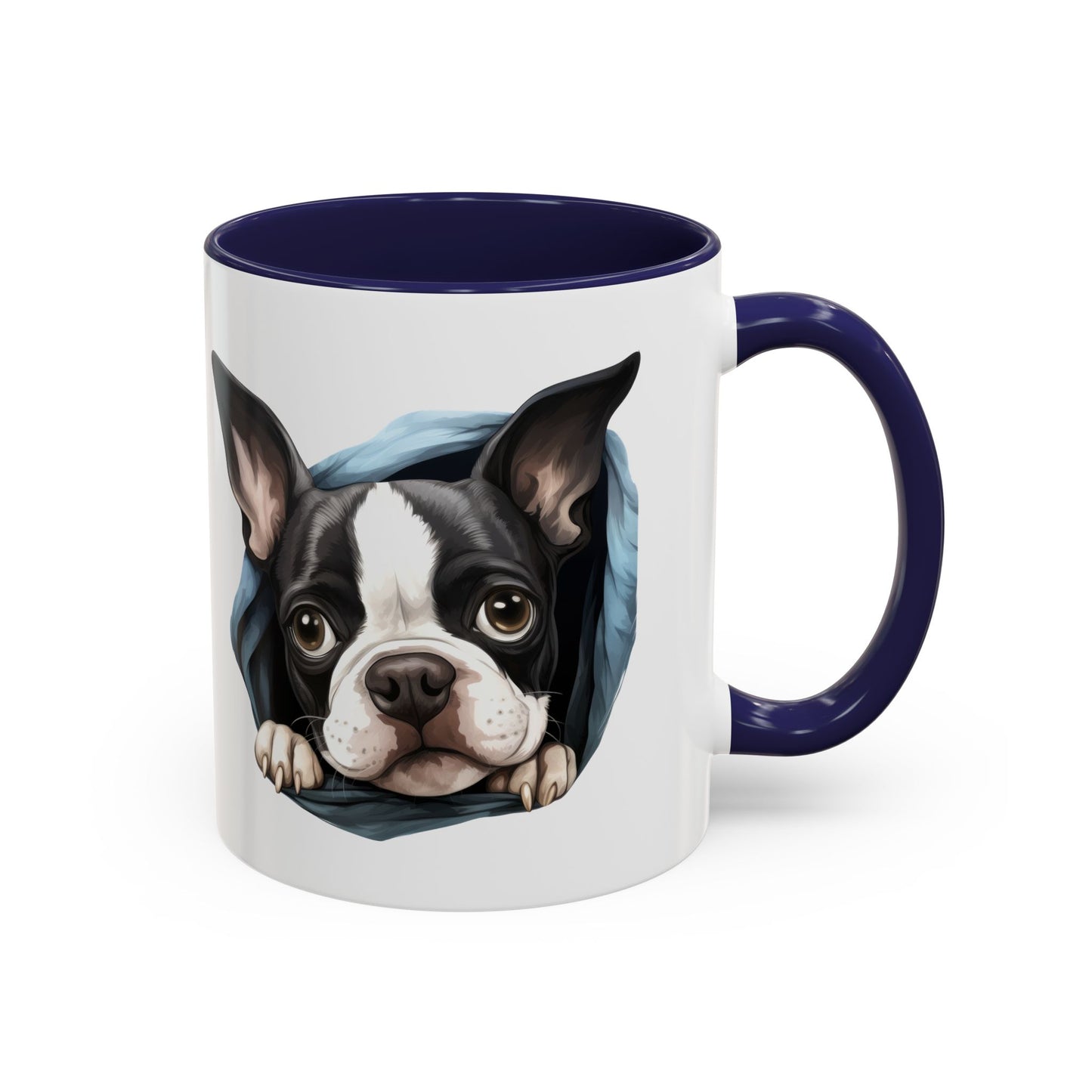 Boston Terrier Coffee Mug — Cute Dog Lover Accent Mug (11/15oz)