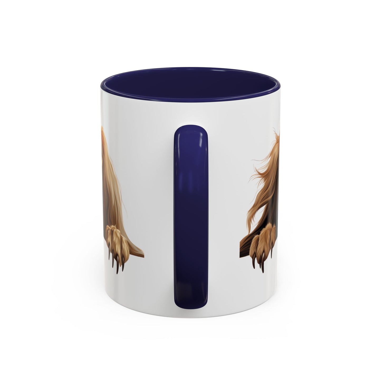 Afghan Hound Coffee Mug — Cute Dog Accent Mug (11/15oz)