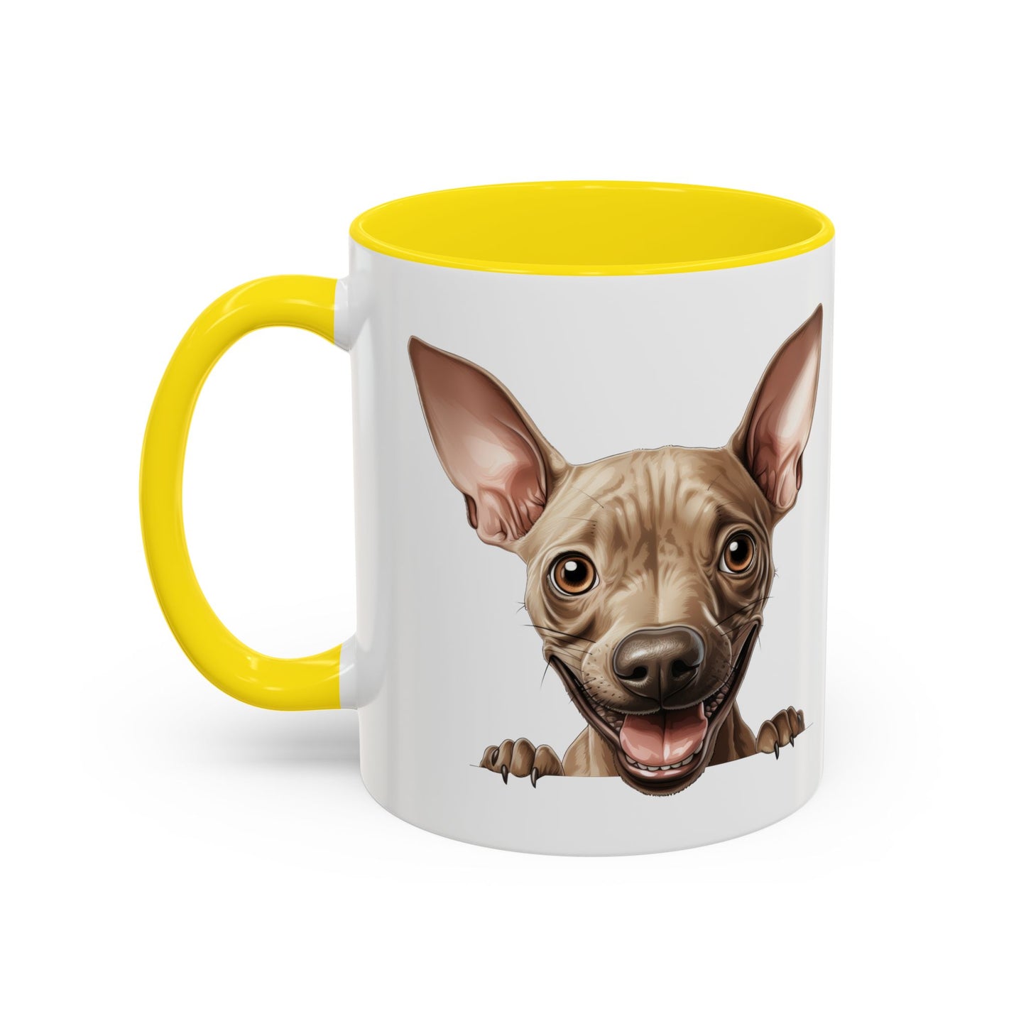 American Hairless Terrier Dog Accent Coffee Mug — Pet Gift